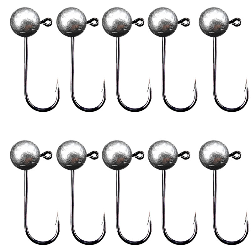 Fishing Hook Barbless - 10 unids/lote anzuelo de pesca con