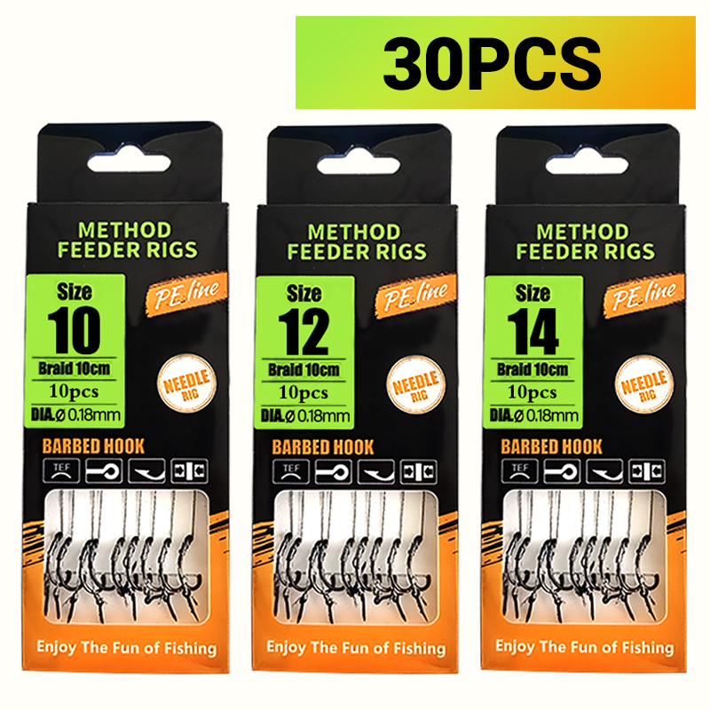 Aparejos de pesca de carpa pre - Fishing Hook Assortment reseña y precio