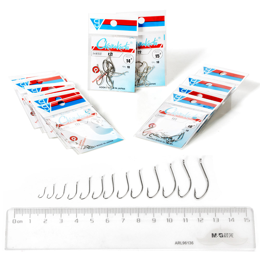 Ckamakastu-anzuelos de pesca F - Fishing Hook Barbless reseña y precio