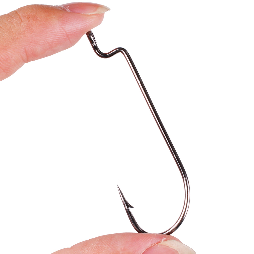Anzuelos de pesca de acero con - Fishing Hook Barbless reseña y precio
