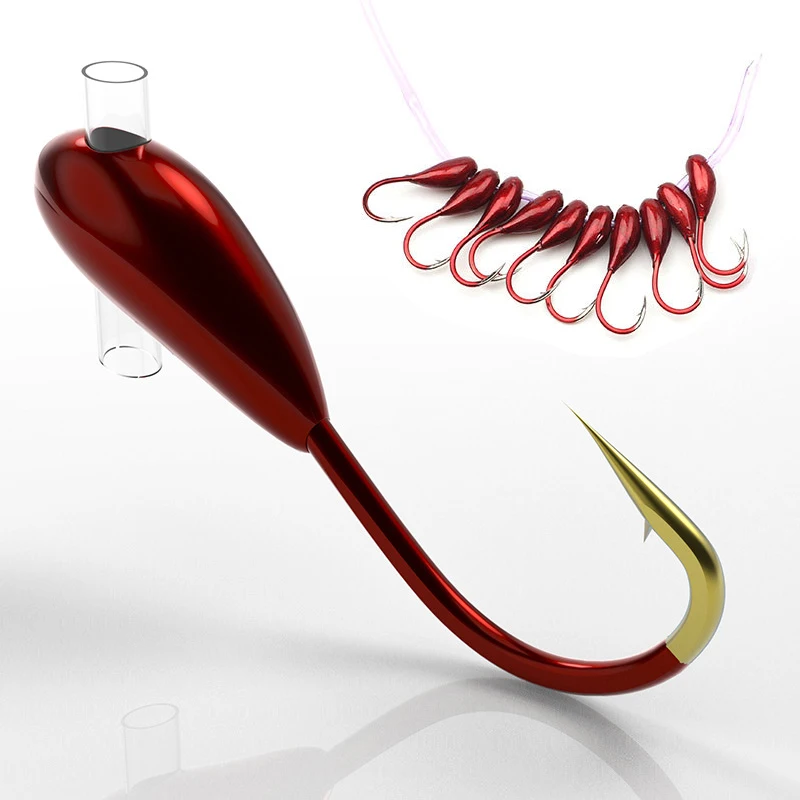 Anzuelo de pesca en hielo para - Fishing Hook Barbless reseña y precio