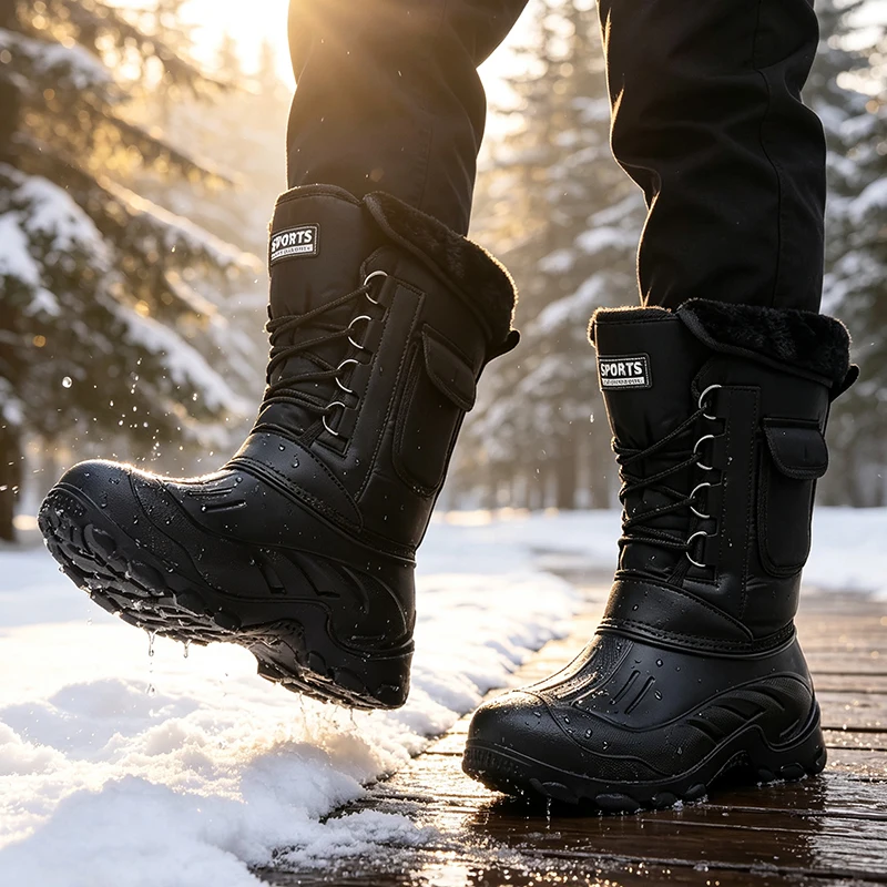 Botas de nieve de invierno par - Fishing Hook Size reseña y precio