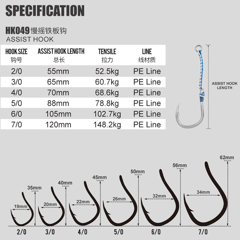 2 unids/bolsa de acero rico en - Fishing Hook Barbless reseña y precio