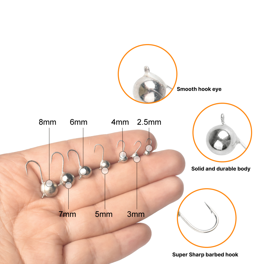 MUUNN 5 señuelos de pesca en h - Fishing Hook Offset reseña y precio