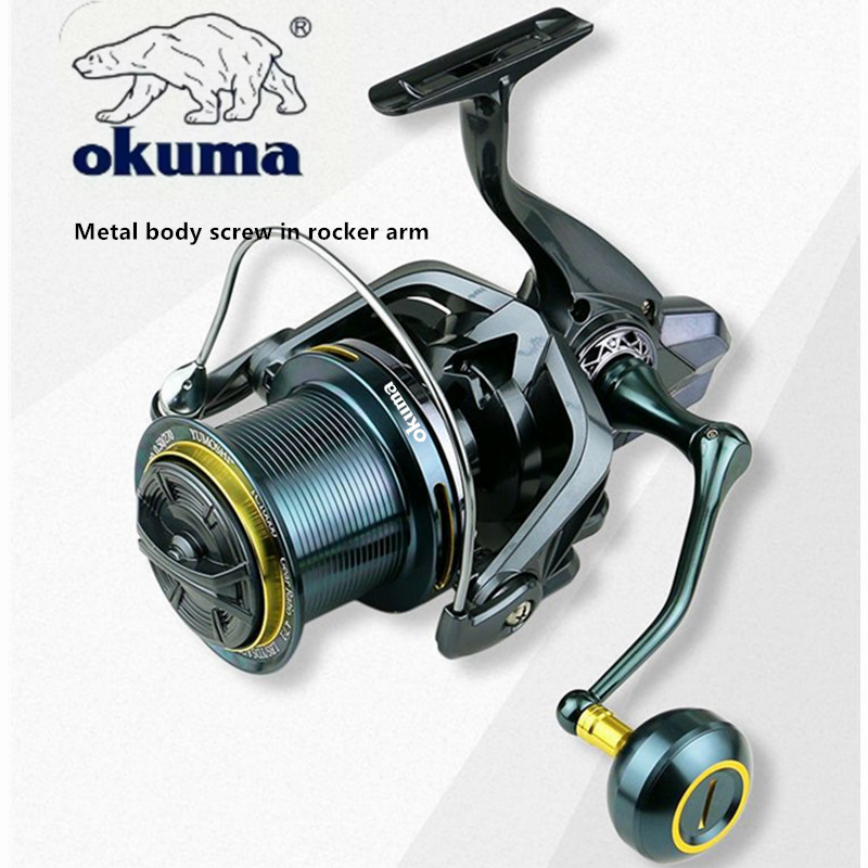 Carrete de Pesca OKUMA 9000-14 - Abu Garcia Reel Max reseña y precio