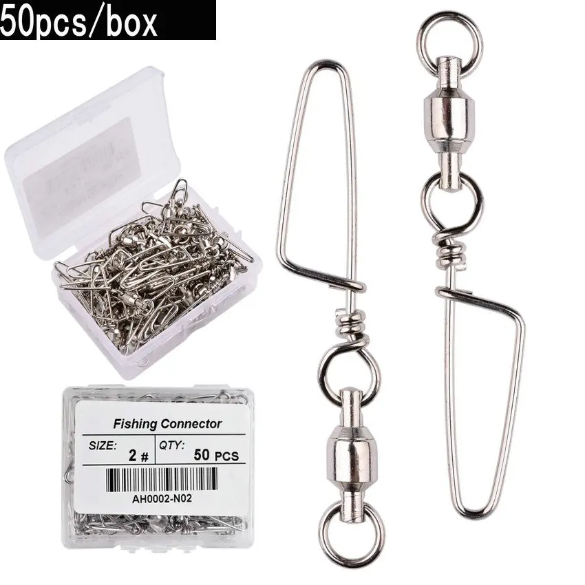 50 Uds rodamiento de bolas de  - Fishing Hook Box reseña y precio