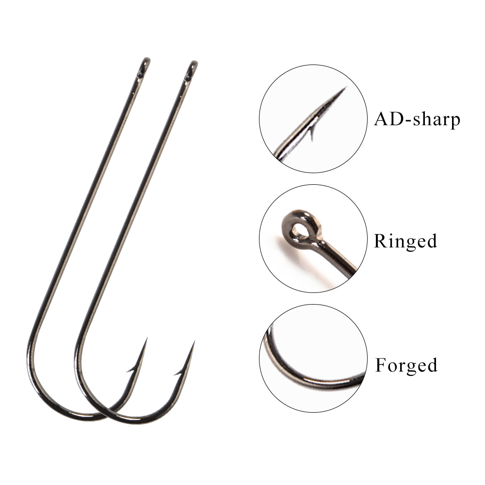 FTK-anzuelos de pesca de mar A - Fishing Hook Barbless reseña y precio