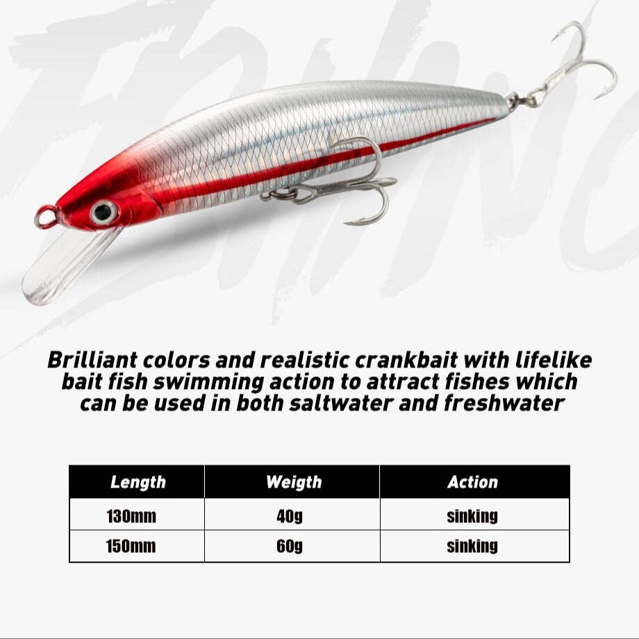 Señuelo de Pesca que se hunde, - Fishing Hook Treble reseña y precio